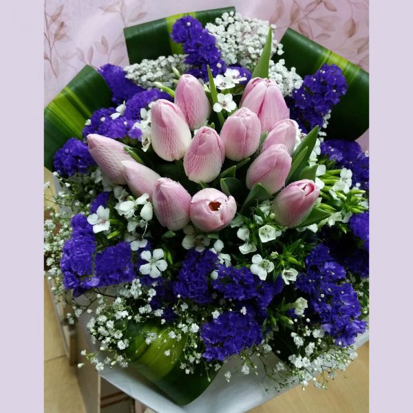 Pink Tulips With Fillers